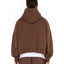 BROKENHEART Brown Zip Hoodie | Blowhammer, color_brown