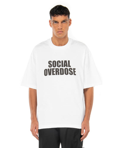 Social Overdose T-Shirt | Blowhammer, color_white