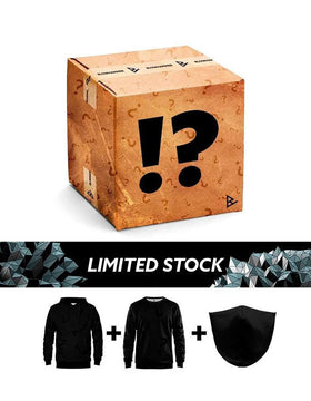 1 Sweatshirt + 1 Hoodie <br> + 1 Mask Mystery Box